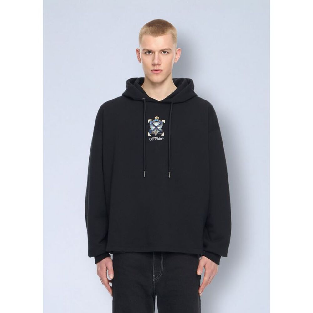 Off-White Men Jewel Arrow Loose Hoodie
